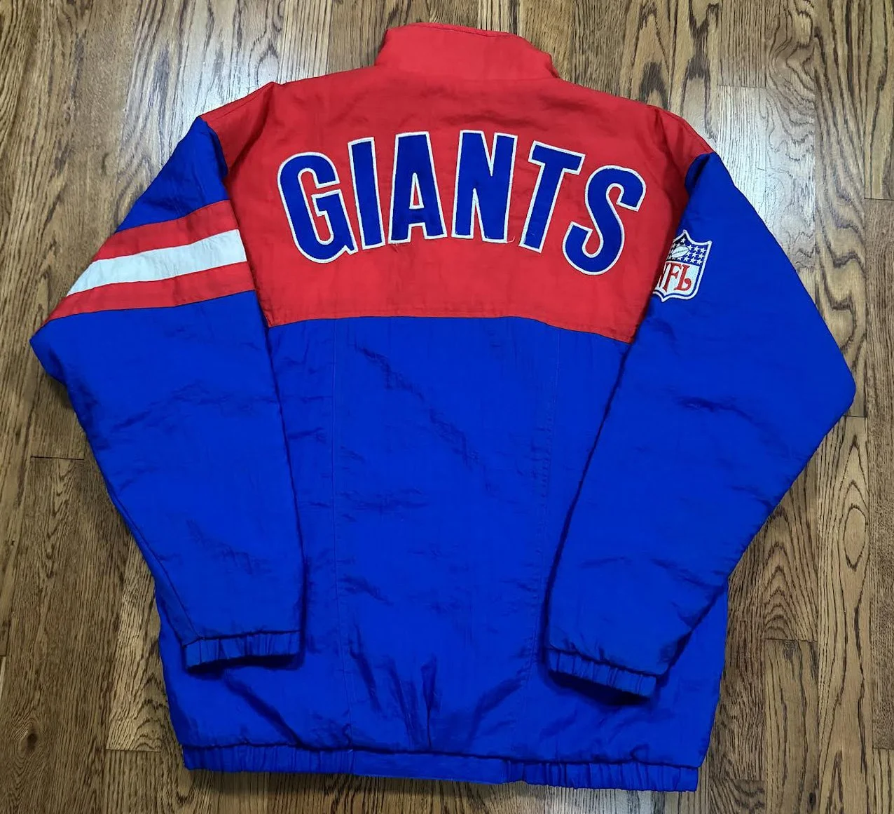 Vintage Apex One New York Giants Pullover Jacket (Size M